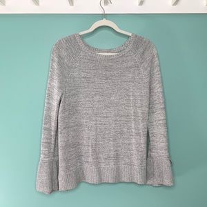 Loft Gray Sparkly Sweater